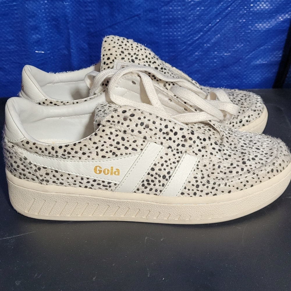 Gola Grandslam Cheetah Animal Print Women's Size 7